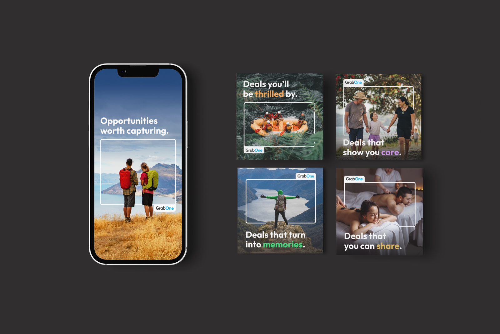 GrabOne Relaunch Branding Agency