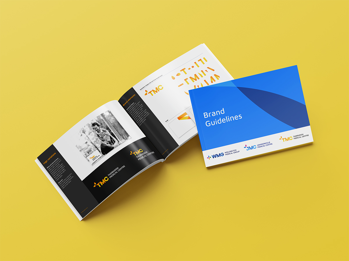 Thorndon Medical Centre brand guide — visual identity system for the central-Wellington foundation practice.